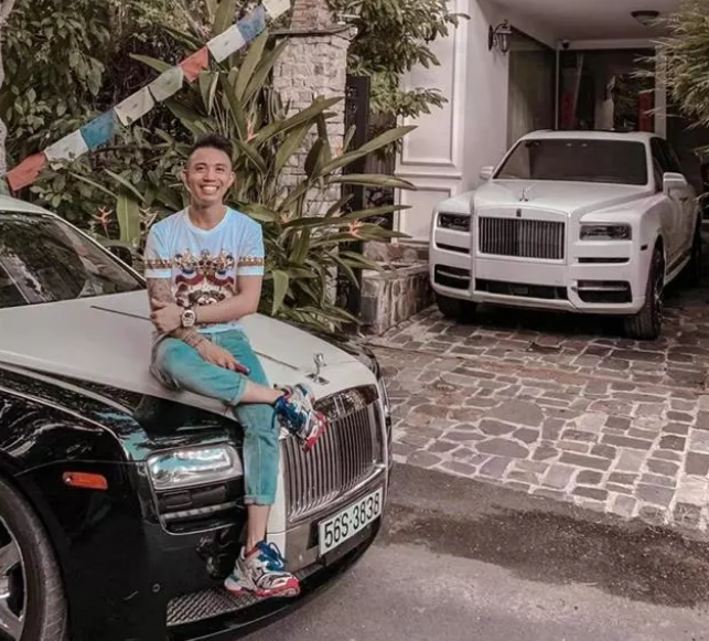 Chính vì những nguyên nhân đó mà đại gia Minh Nhựa quyết định xây dựng nơi ở mới rộng hơn để có chỗ chứa siêu xe. Ảnh: FBNV