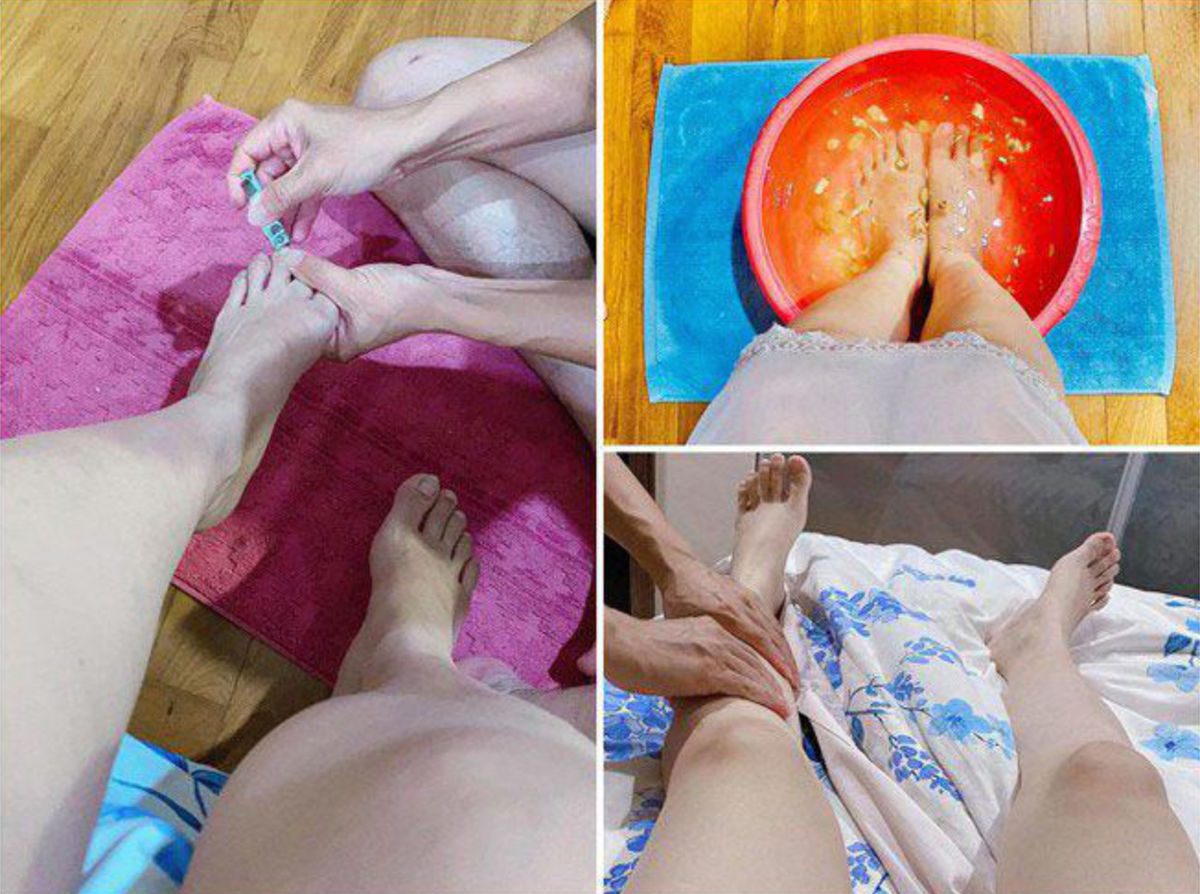 Trên trang cá nhân, Cẩm Duyên thường chia sẻ những khoảnh khắc ngọt ngào bên ông xã khi cùng đi ăn, shopping, du lịch.