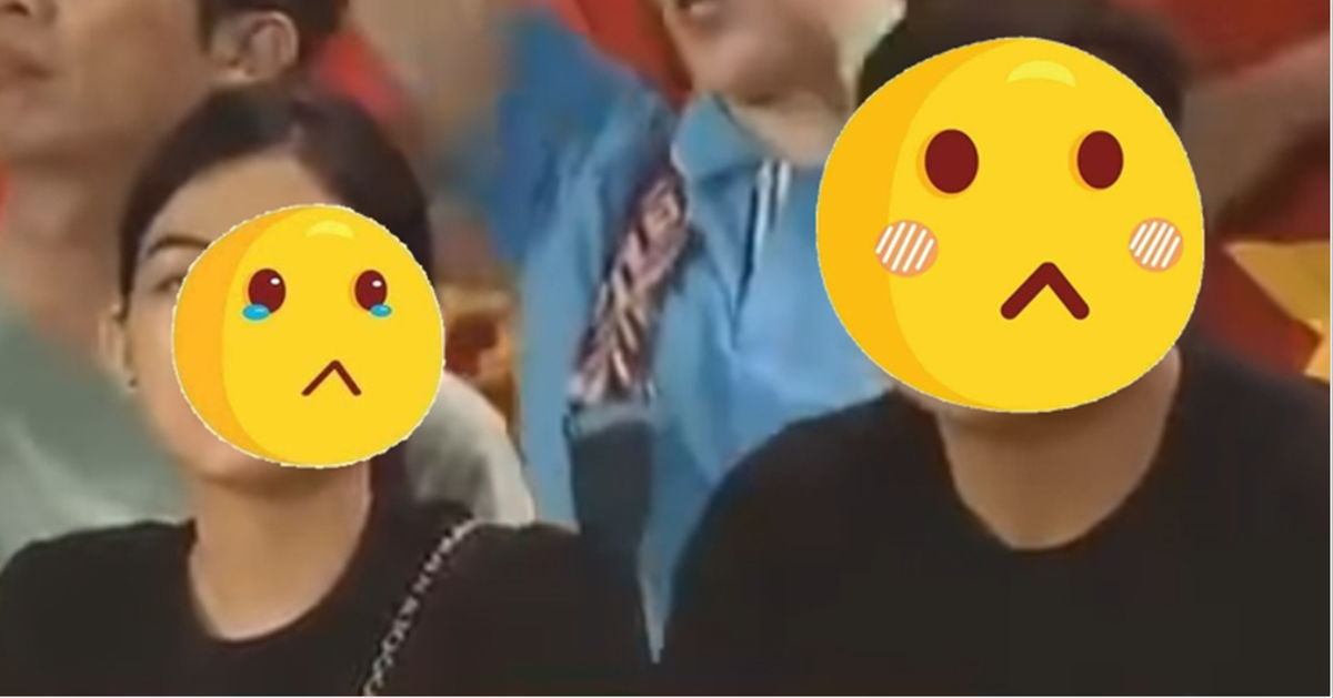 Thế nhưng chính hình ảnh từ máy quay phát lên truyền hình đã vô tình khui ra chuyện hẹn hò vụng trộm của người đàn ông này.