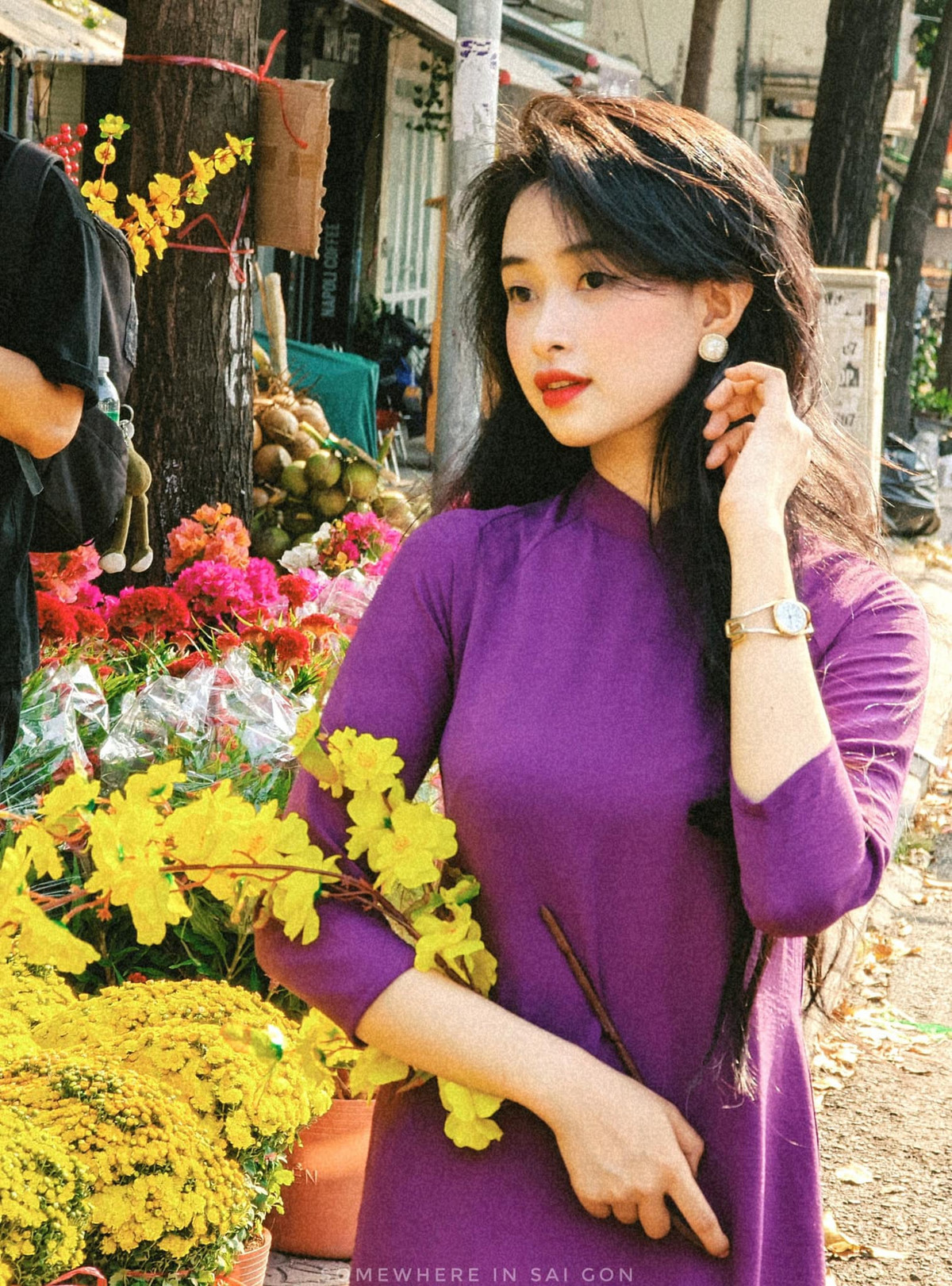 Hot girl Mai Linh hiện đang là sinh viên của trường Đại học Nông Lâm, kiêm giảng viên dạy yoga.