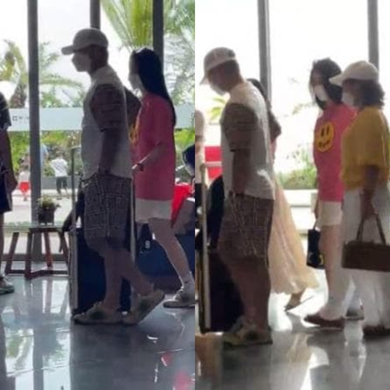 Anh còn không ngần ngại đưa nàng hot girl đi du lịch chung cùng gia đình mình. Có thể thấy mối quan hệ của cả hai rất thắm thiết.