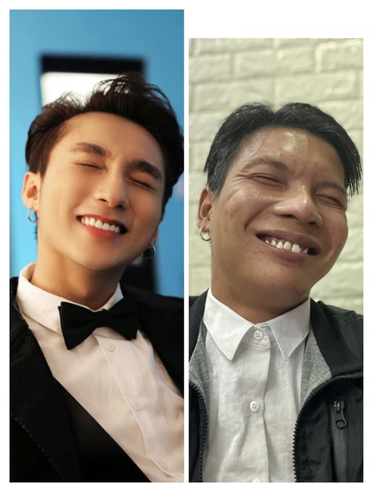 Lần xuất hiện này, Lộc Fuho phong độ, lịch lãm, đặc biệt gương mặt khác hẳn với hình ảnh thường thấy.