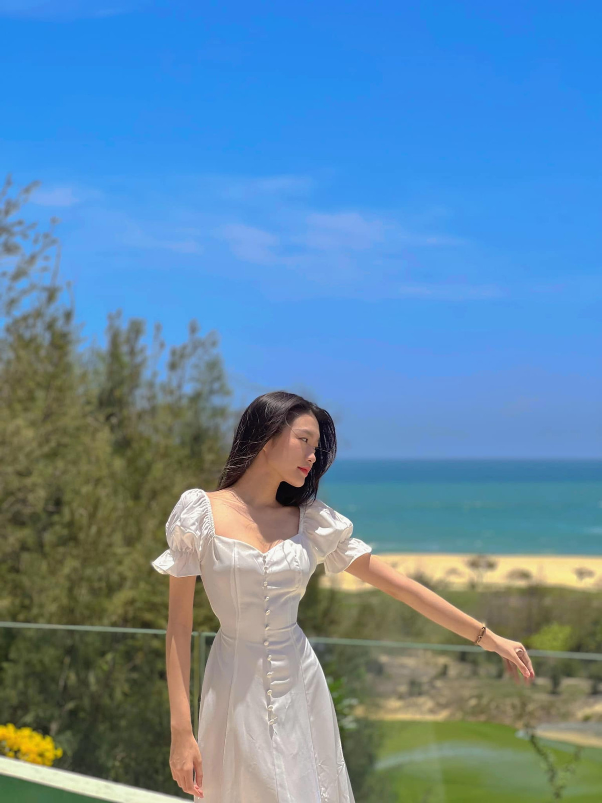 Doãn Hải My được khen ngợi bởi vẻ đẹp trong sáng, thanh thuần.