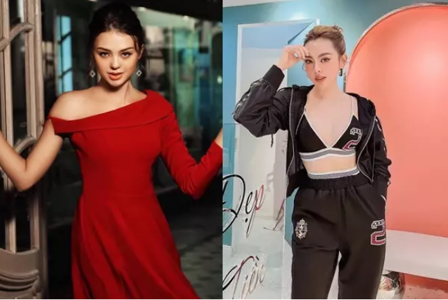 Kể cả nhìn chính diện bạn gái Bùi Tiến Dũng và Trang Nemo không khác gì hai chị em.