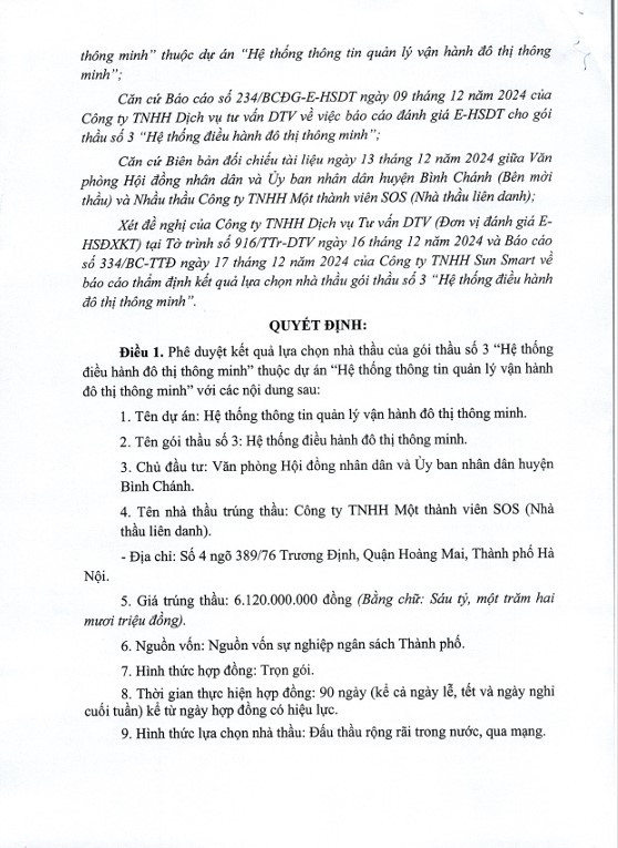 TP HCM: Trong mot ngay lien danh SOS - Giai Phap trung 3 goi thau tai Binh Chanh-Hinh-2
