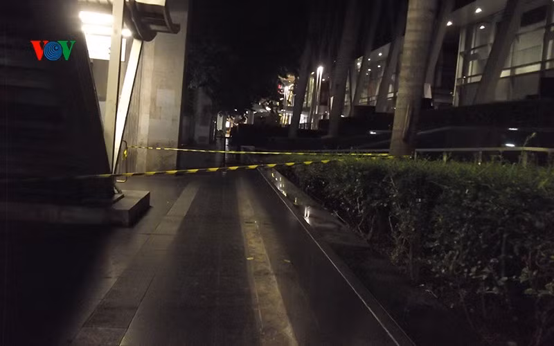 Canh benh vien day nguoi sau vu no bom o Bangkok