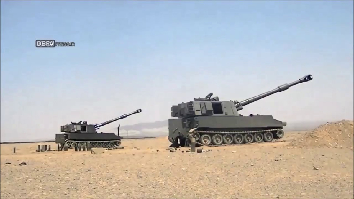 Pháo tự hành cũng là một sản phẩm mà Iran tự thiết kế, nâng cấp được. Tổng cộng trong kho vũ khí của Iran hiện đang có khoảng gần 600 khẩu pháo tự hành các loại. Nguồn ảnh: Flickr.