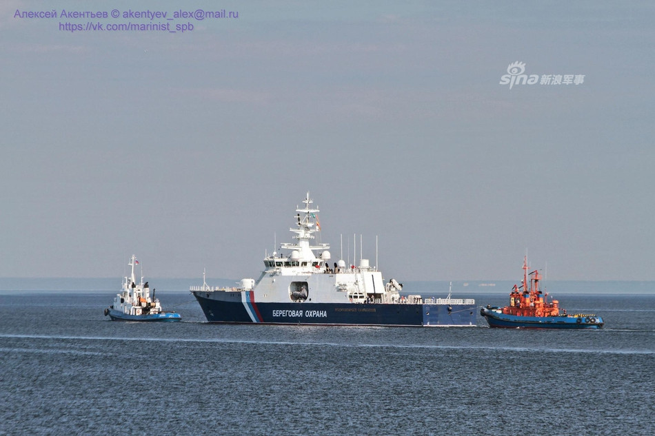 Loại tàu này bắt đầu được hoạt động trong biên chế Cảnh sát Biển Nga từ năm 2016 và tới nay mới chỉ có duy nhất một chiếc được hoàn thành. Chiếc thứ hai vừa hạ thuỷ cách đây ít ngày và đang trong quá trình chạy thử nhiệm thu. Nguồn ảnh: Sina.