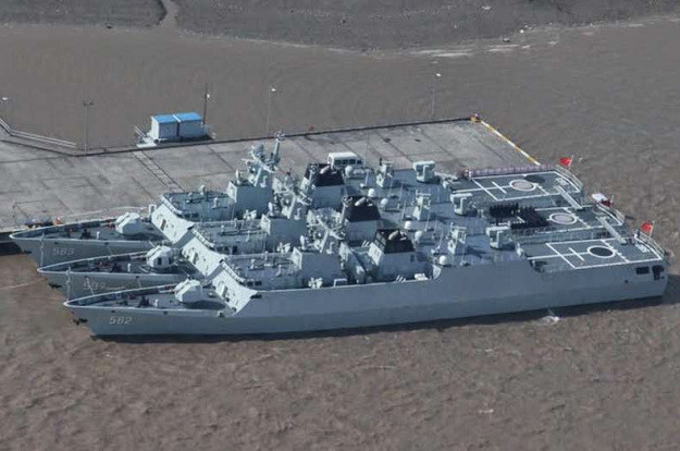 Chiếc đầu tiên được đóng theo lớp Type 056 của Hải quân Trung Quốc mới chỉ được gia nhập biên chế lực lượng này vào khoảng năm 2011 hoặc 2012. Tuy nhiên tới nay đã có ít nhất 41 chiếc được cho là đang phục vụ cho lực lượng này. Nguồn ảnh: Baidu.