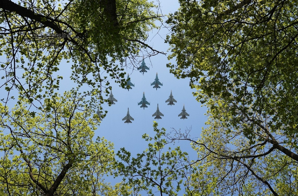 Hiện tại thời tiết ở Moscow đang rất đẹp, nhiệt độ ngoài trời vào khoảng 12 độ C, tầm nhìn tốt, ít có khả năng xảy ra mưa. Nguồn ảnh: Sina.