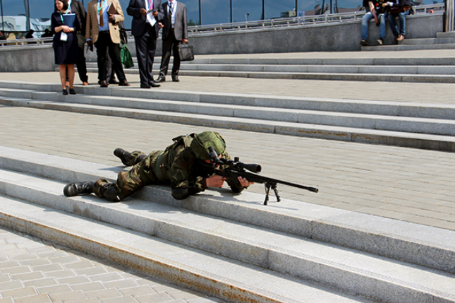 Ngoài ra, triển lãm MILEX 2019 cũng có sự xuất hiện của các loại trang thiết bị vũ khí cá nhân hiện đại. Nguồn ảnh: Milex.