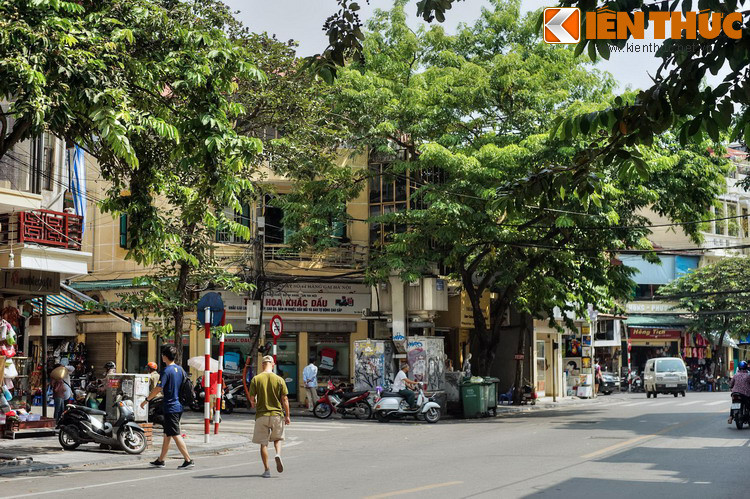 Riêng đoạn đầu phố, từ chỗ giáp phố Hàng Đào tới phố Tô Tịch, xưa kia gọi là phố Hàng Tiện vì ở đây có những cửa hàng vừa làm vừa bán các hàng gỗ tiện do người làng Nhị Khê ra đây kinh doanh.