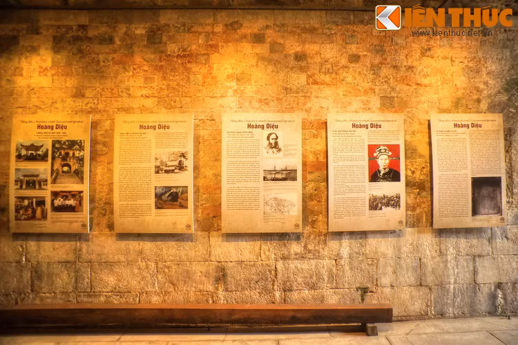 Mặt trong tường thành của Bắc Môn ngày nay được dùng làm không gian trưng bày các tư liệu lịch sử về thành Hà Nội.