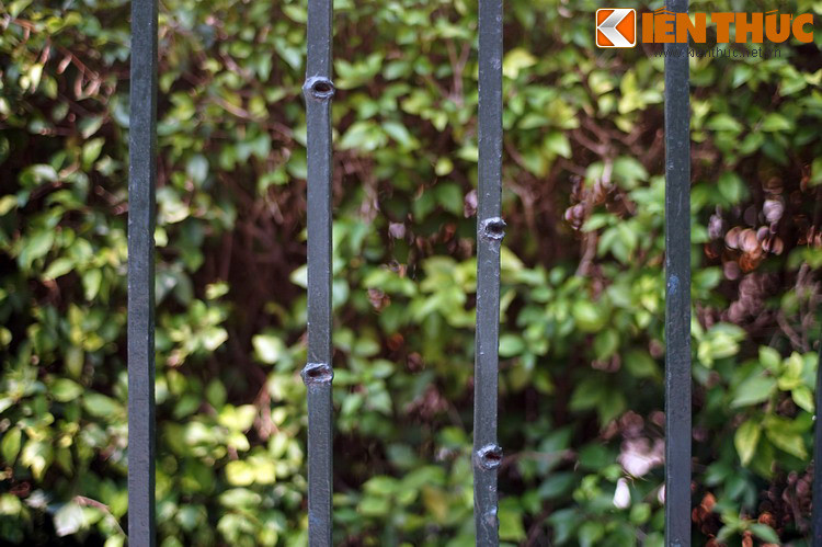 Đây là đạn của quân Pháp. Khi đó chúng dùng súng máy “vãi” vào Bắc Bộ phủ, nơi một đại đội Vệ quốc đoàn đang trấn giữ.