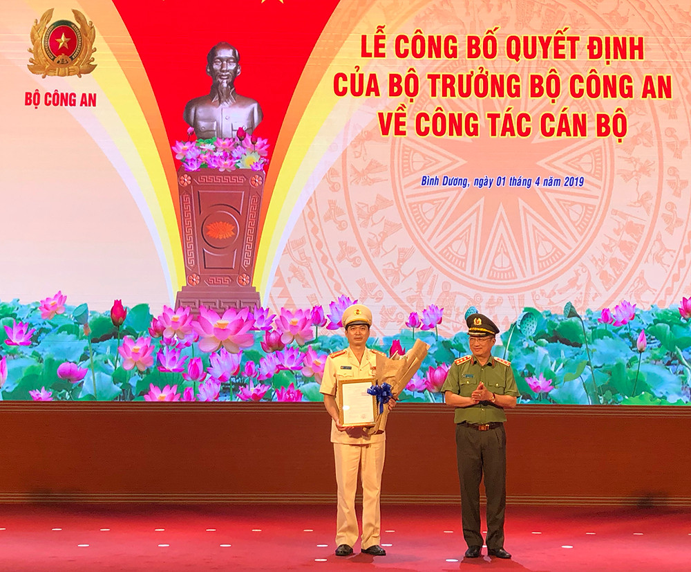 Tinh Binh Duong co giam doc Cong an moi