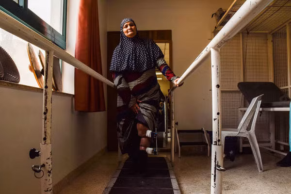 Najwa Ahmad el-Ghalben, bà mẹ của 11 đứa con, cũng là một nạn nhân trong những cuộc chiến tàn khốc tại khu vực Trung Đông.