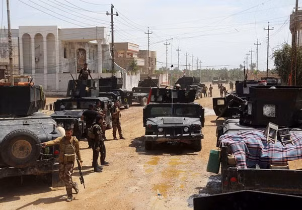 Chiến thắng này của quân đội Iraq mang lại những giây phút yê bình cho người dân nơi đây.