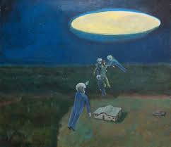 Ông Huggins mô tả Crescent là một người ngoài hành tinh có cơ thể đẹp, đáng yêu, móng tay rất dài, đôi mắt cực lớn và gương mặt nhợt nhạt.