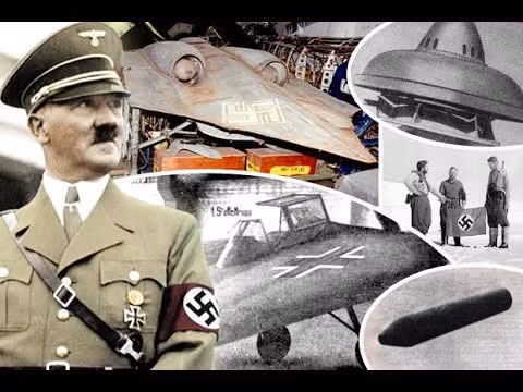 Phát xít Đức được cho là từng bí mật nghiên cứu và chế tạo UFO của người ngoài hành tinh.