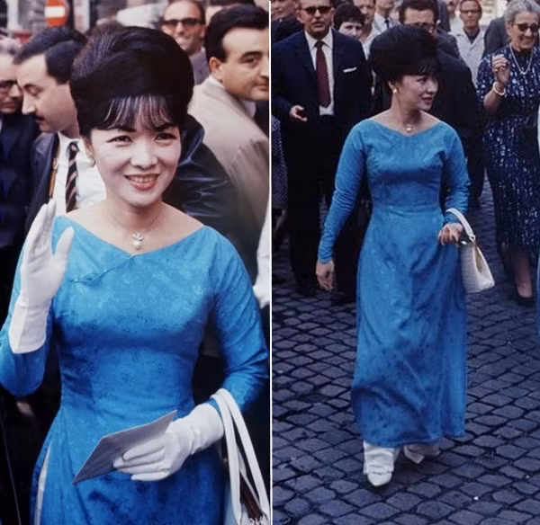 Vào đầu những năm 1960, bà Trần Lệ Xuân thiết kế kiểu áo dài cổ thuyền nổi tiếng thế giới và trở thành xu hướng thời trang ở Việt Nam trong suốt nhiều năm. Phần cổ áo được bỏ đi giúp người mặc thể hiện được những đường nét quyến rũ ở cổ và vai.