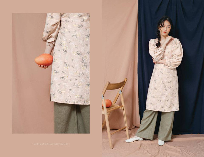 Dựa trên nền tảng của nét truyền thống xưa cũ cộng hưởng cùng phong cách hiện đại đương thời, nhiều thiết kế áo dài cách tân được lấy cảm hứng vintage.