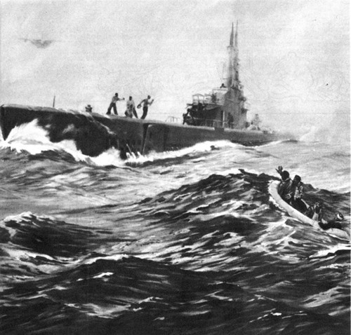 Về sau, tàu ngầm USS Tullibee trốn thoát khỏi cuộc tấn công dữ dội của tàu Nhật Bản. Phải đến ngày 22/8/1943, tàu ngầm của Mỹ mới thành công trong việc tiêu diệt một tàu và một máy bay của Nhật Bản.