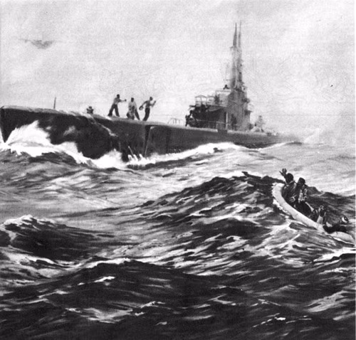 Về sau, tàu ngầm USS Tullibee trốn thoát khỏi cuộc tấn công dữ dội của tàu Nhật Bản. Phải đến ngày 22/8/1943, tàu ngầm của Mỹ mới thành công trong việc tiêu diệt một tàu và một máy bay của Nhật Bản.