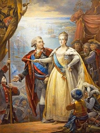 Đến ngày 9/7/1783, Potemkin chính thức công bố tuyên bố sáp nhập Crimea vào Nga trên đỉnh núi Aq Qaya. Theo đó, người dân ở Crimea thề trung thành với Catherine Đại đế. Phải đến đầu năm 1784, Đế chế Ottoman buộc phải chấp nhận việc Crimea là một phần lãnh thổ của Nga.