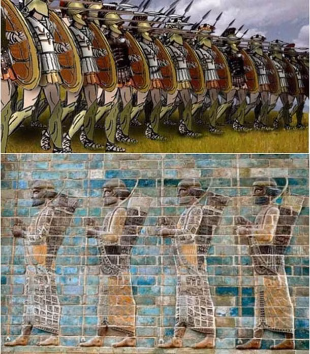 Sau khi vua Darius của đế chế Ba Tư băng hà năm 486 trước Công nguyên con trai ông là Xerxes đại đế lên ngôi báu và tiếp tục giấc mộng chinh phục Hy Lạp.