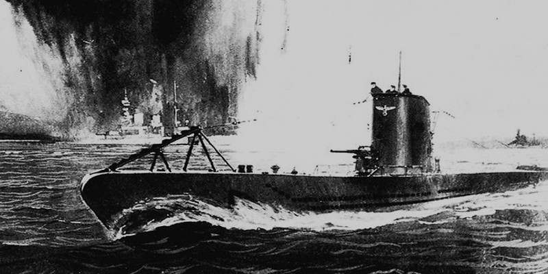 Khi ấy, tàu ngầm U-47 của Đức quốc xã có thể vượt qua lưới chống tàu ngầm dưới biển của Anh để tiến vào sâu trong căn cứ Scapa Flow.