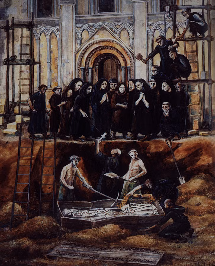 Trong số này, các sinh viên ngành y thực hiện nhiều phẫu thuật mở hộp sọ trên các tử thi.