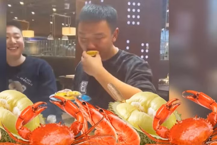 7 thanh nien gay soc vi an het 300 con cua trong bua buffet