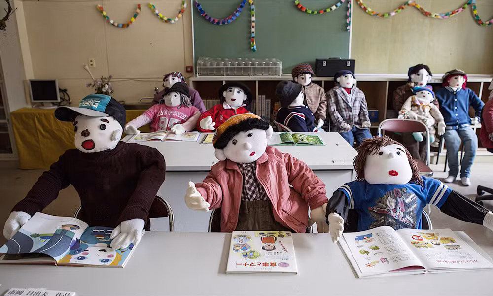 Ngoi lang bup be o Nhat, khap noi deu la bu nhin