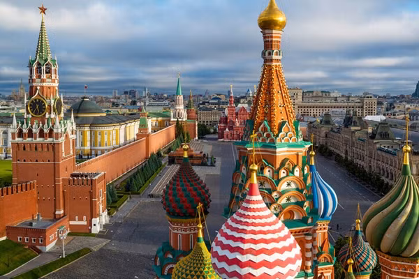 Co bao nhieu Quang truong Do o Nga?