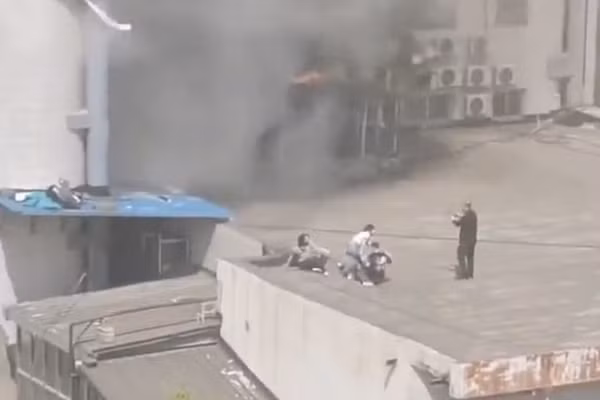 Hien truong vu chay tai benh vien Bac Kinh, it nhat 21 nguoi thiet mang