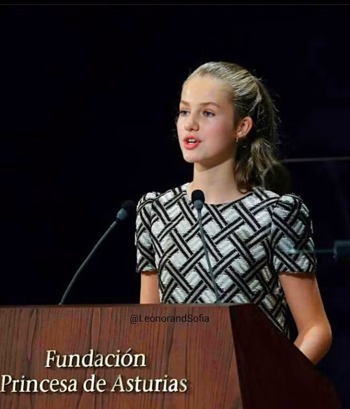 Từ năm 12 tuổi, Leonor đã được tham gia nhiều bài phát biểu và nhiều sự kiện chính thức của hoàng gia.