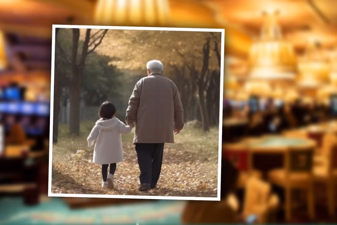 Trung Quoc: Nghien co bac, ong ngoai bat coc chau gai de tong tien