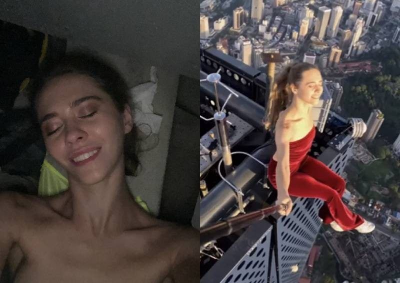 Cô gái Nga hứng “ném đá” vì lén lên đỉnh tòa nhà 118 tầng Co gai Nga hung “nem da” vi len len dinh toa nha 118 tang