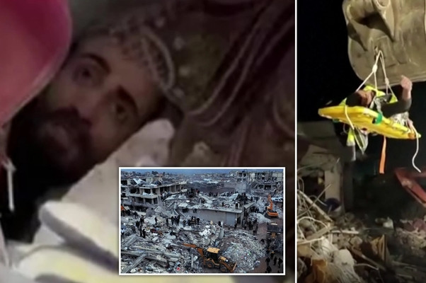 Người sống sót hát mừng khi được giải cứu sau 6 ngày mắc kẹt Nguoi song sot hat mung khi duoc giai cuu sau 6 ngay mac ket