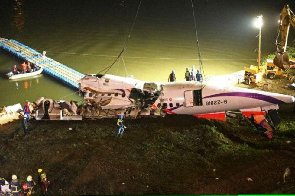 Ngày 4/2/2015, chiếc ATR 72-600 của hãng hàng không TransAsia Airways bay nội địa giữa Đài Bắc và đảo Kim Môn, Đài Loan. Chiếc máy bay bị rơi xuống một con sông ngay sau khi cất cánh từ Sân bay Songshan tại Đài Bắc. 4 trong số 5 thành viên phi hành đoàn và 39 trong số 53 hành khách thiệt mạng.