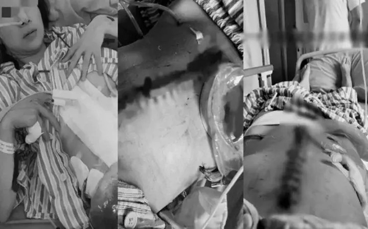 Nguoi phu nu bi chong danh thung noi tang vi doi ly hon