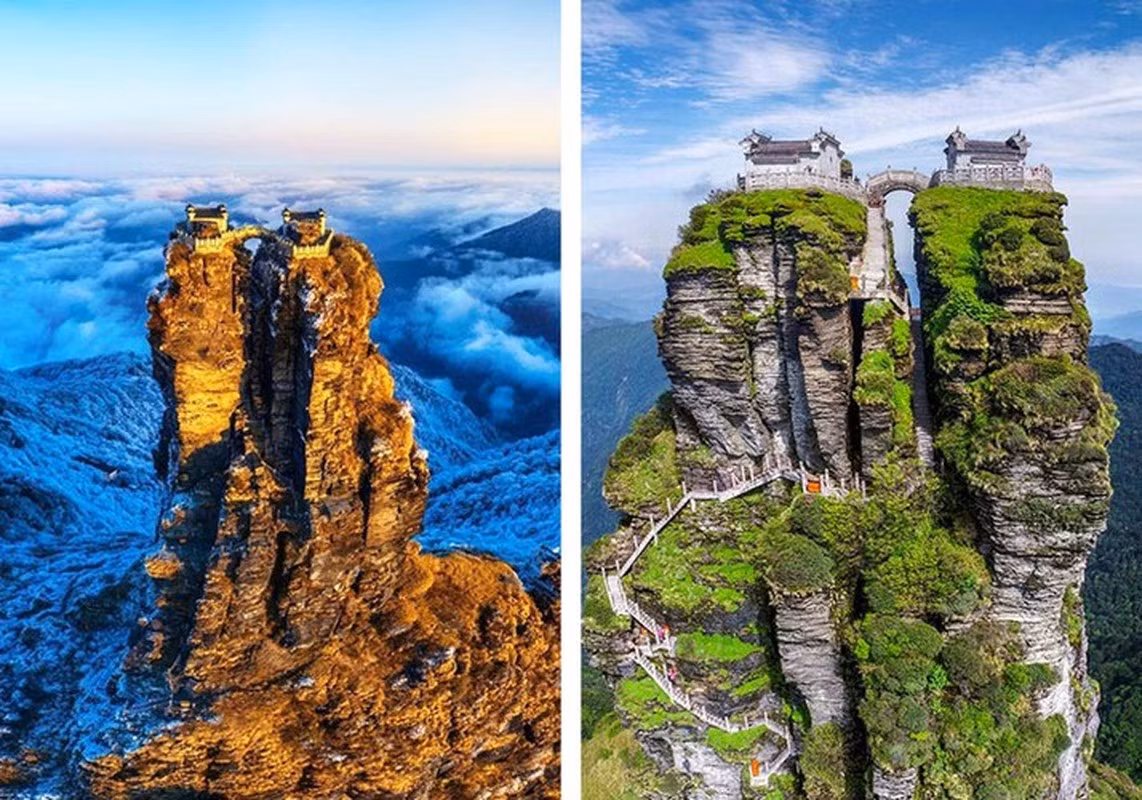 Đến nay, chưa có tài liệu nào ghi chép rõ ràng về cách người xưa vận chuyển vật liệu lên núi đá dựng đứng này.