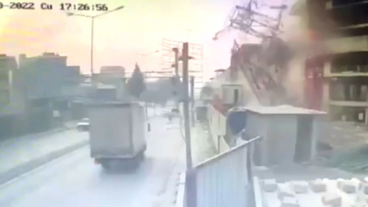 Sập cần cẩu kinh hoàng ở Thổ Nhĩ Kỳ, 6 thợ xây thiệt mạng Sap can cau kinh hoang o Tho Nhi Ky, 6 tho xay thiet mang