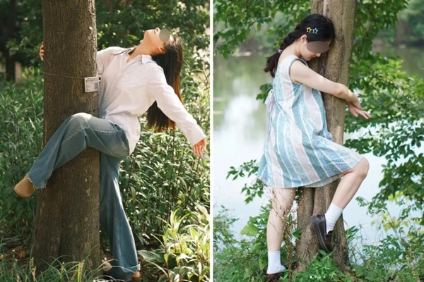 Ky la trao luu om cay de giam stress cua gioi tre Trung Quoc