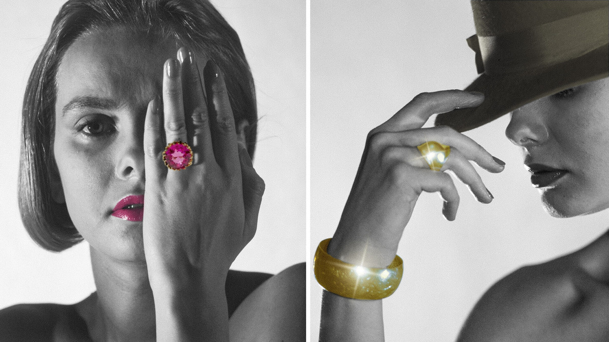 Vào những năm 1970, đồ trang sức sáng chói với những viên đá quý lớn được sản xuất hàng loạt nhằm phục vụ nhu cầu của chị em phụ nữ Liên Xô.