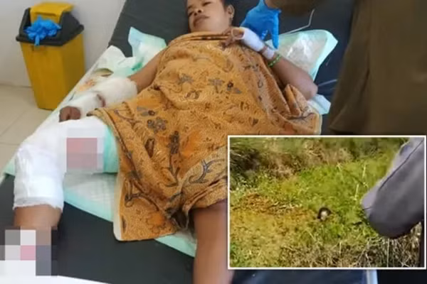 Song sot than ky sau khi bi ca sau keo xuong dam lay