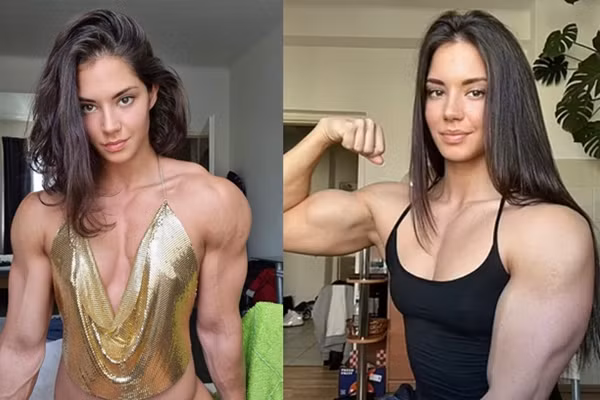 Co gai co khuon mat xinh dep va than hinh vam vo kho tin