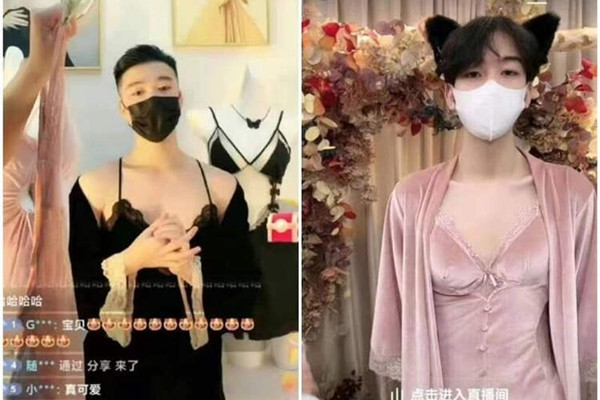 Khi cac nam nguoi mau mac do lot nu, di giay cao got