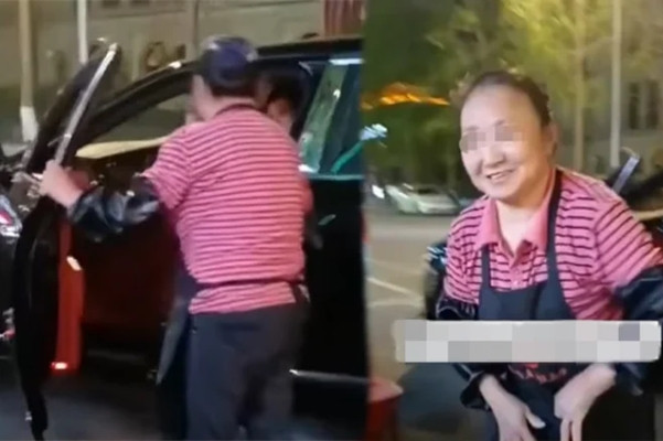 Người phụ nữ làm nghề rửa bát đi xe Bentley đến chỗ làm Nguoi phu nu lam nghe rua bat di xe Bentley den cho lam