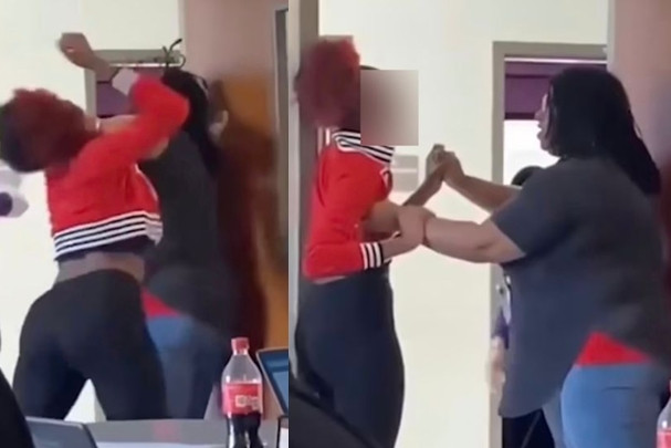 Nữ sinh lớp 9 đánh cô giáo dã man đến mức gãy chân Nu sinh lop 9 danh co giao da man den muc gay chan